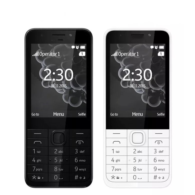 In stock sale Low MOQ 2024 latest model 230 3G 2.8inch Dual Sim 3G WCDMA Button Feature Phone